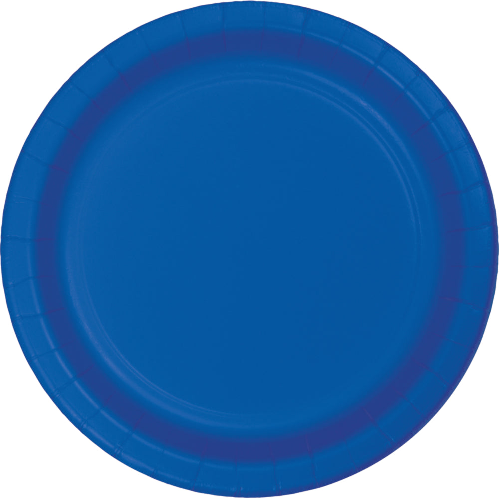 Plato unicolor azul x 17.4cm