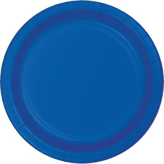 Plato unicolor azul x 17.4cm