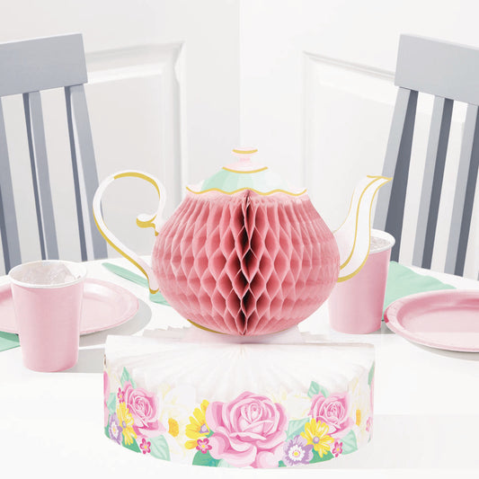 Centro de mesa Floral Tea Party