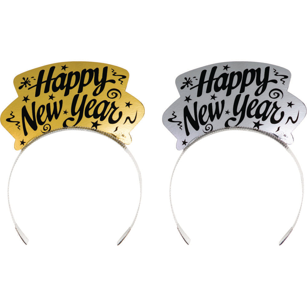 Diadema Año Nuevo Happy New Year x 6 UND