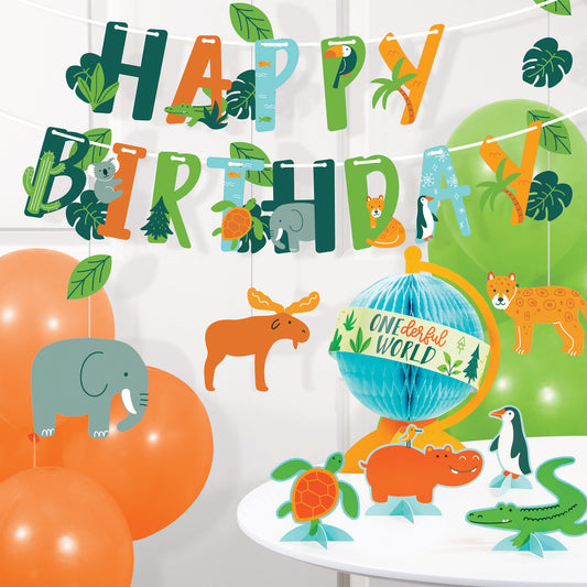 Centro de mesa Fiesta World Adventure x 5 UND