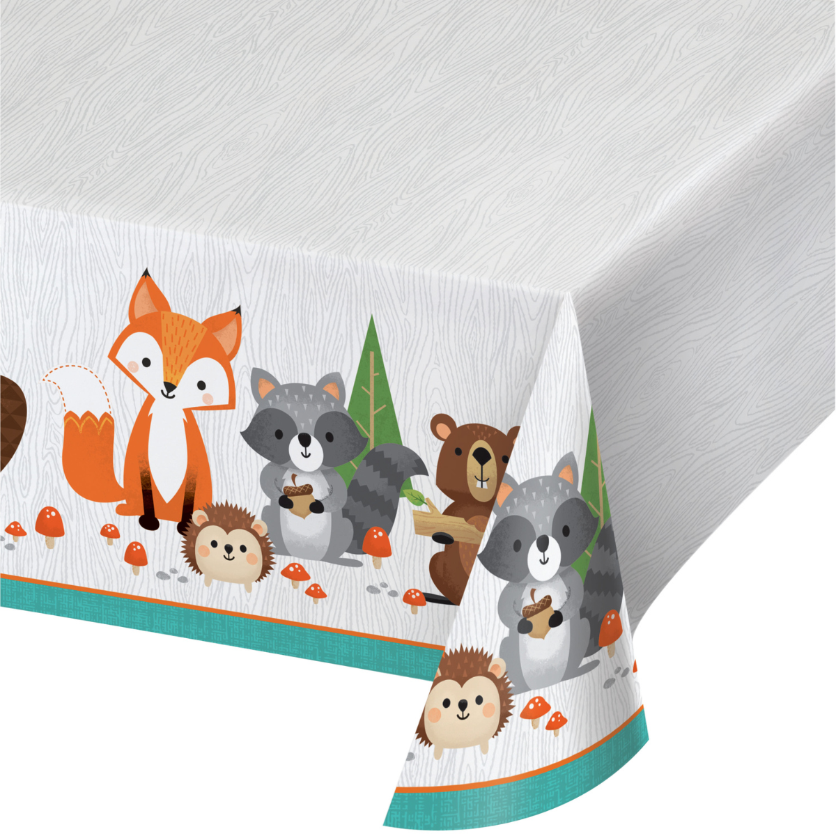 Mantel Fiesta Animales del bosque x 1 UND