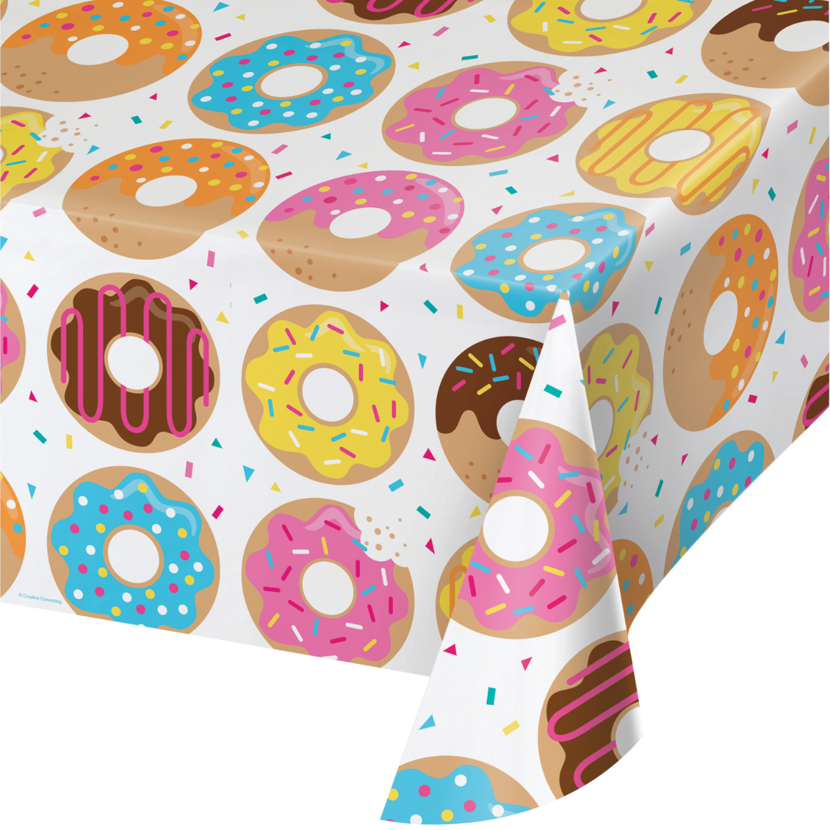 Mantel plástico Donut Time x 1 UND