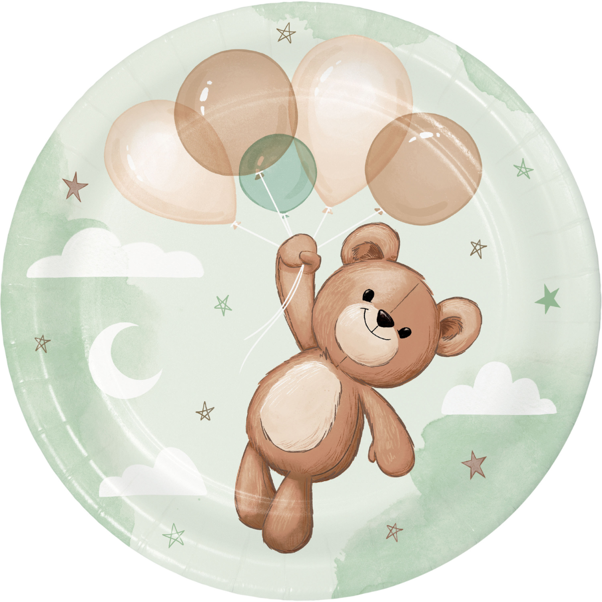 Plato fiesta Oso Teddy (17.7cm) x 8 UND
