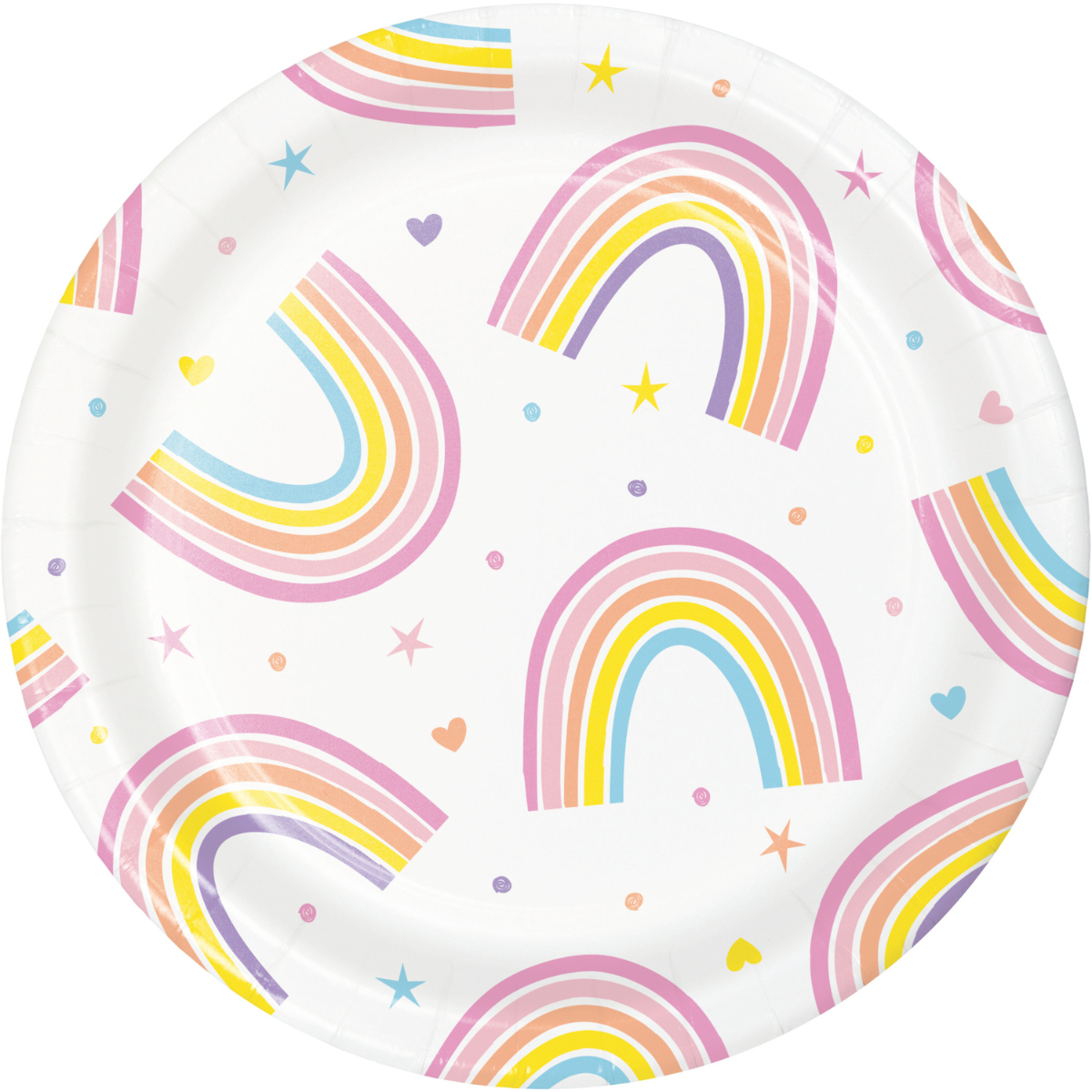 Plato fiesta Arcoiris (17.7cm) x 8 UND