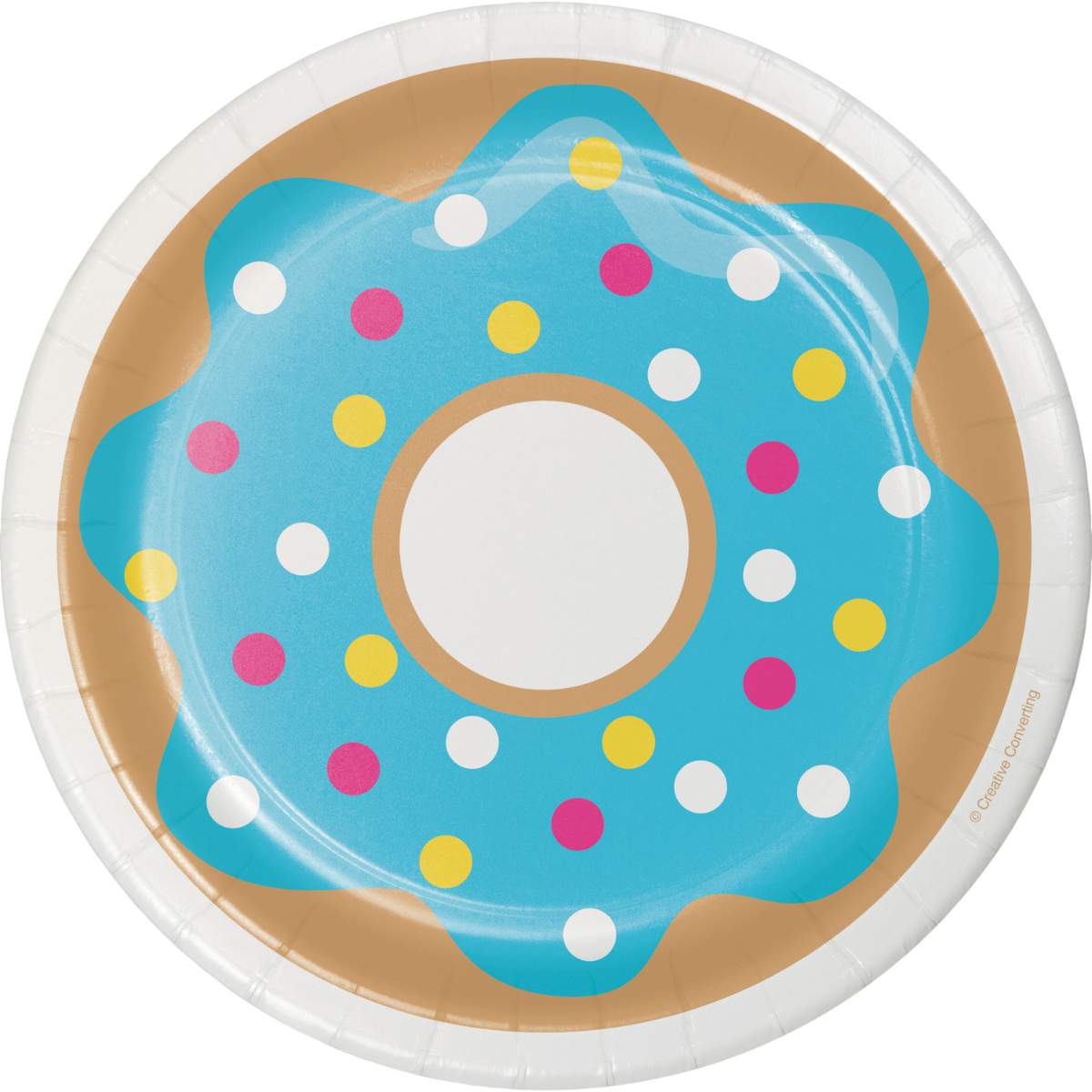 Plato fiesta Donut Time (17.7cm) x 8 UND