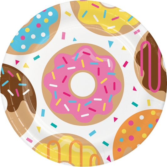 Plato fiesta Donut Time (22.2cm) x 8 UND