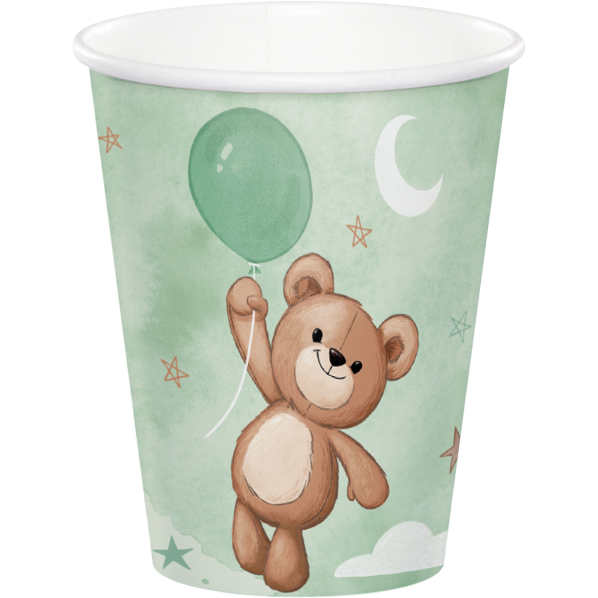 Vaso 9 oz. Oso Teddy x 8 UND
