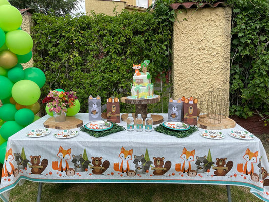 Kit Primer Cumpleaños Animales del Bosque