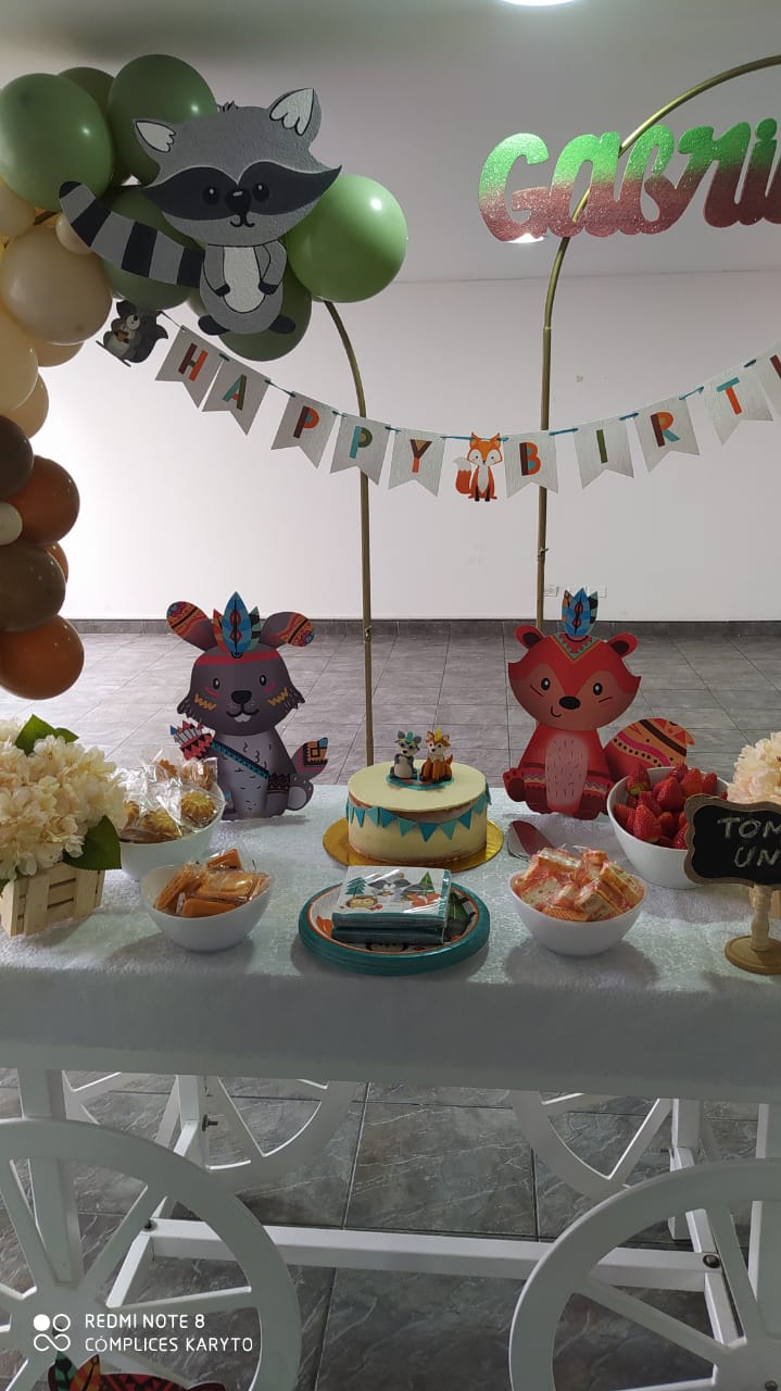 Kit fiesta Animales del Bosque