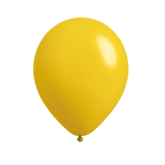 Globos colores primarios mate x12 unid