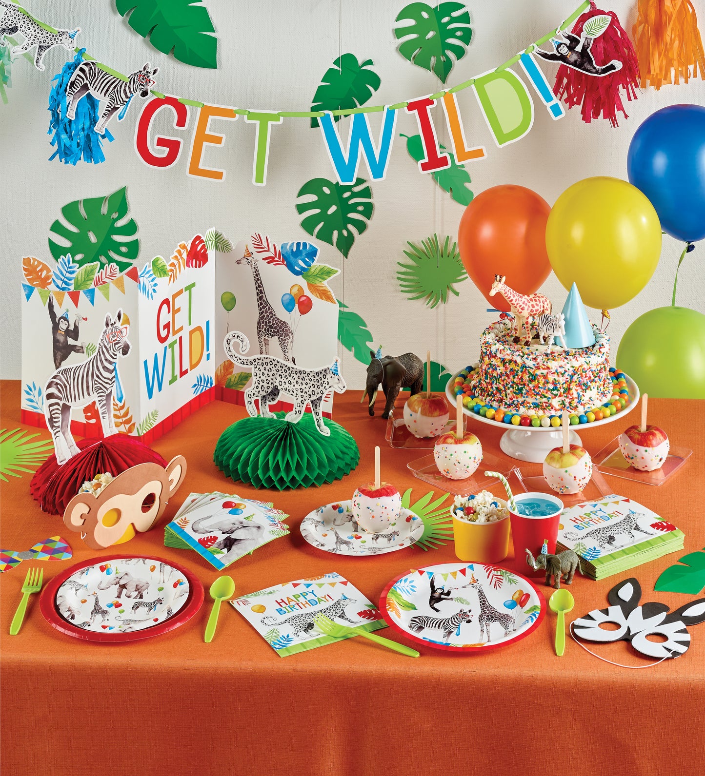 Kit de Fiesta Safari | Animales de la selva