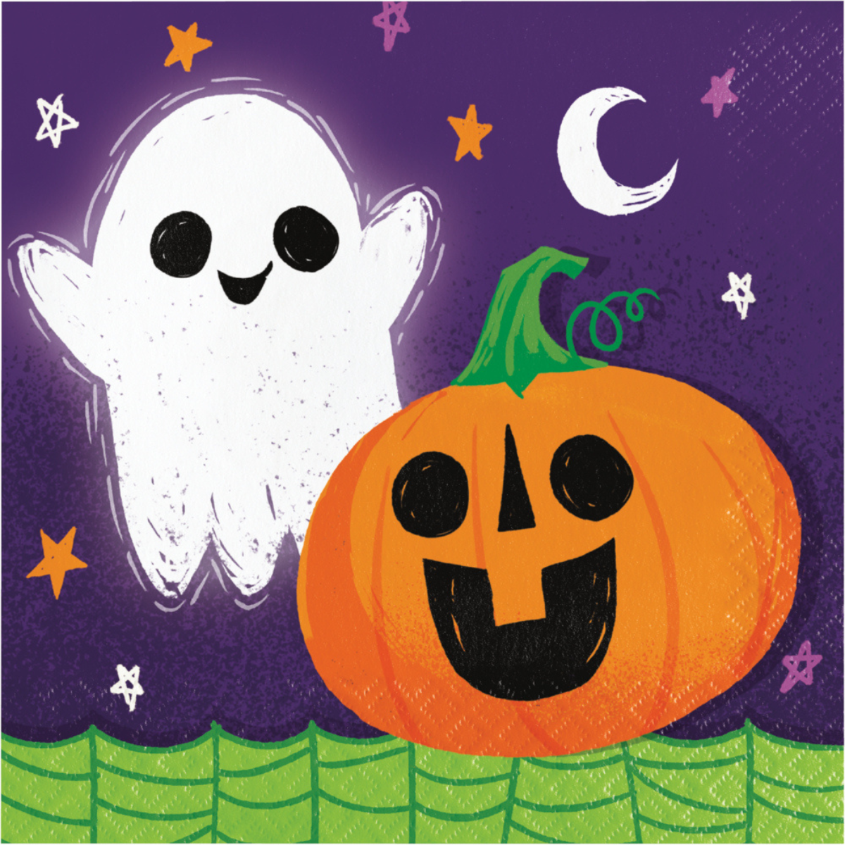 Servilleta halloween colorido grande x 16 UND