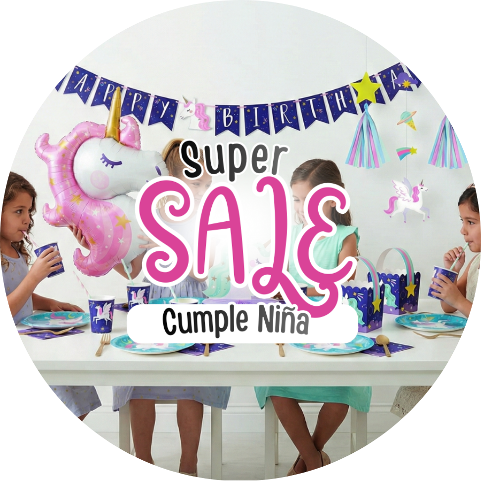 Super SALE Cumple Niña