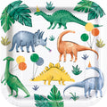 Platos fiesta Dino 22cm x 8 unid
