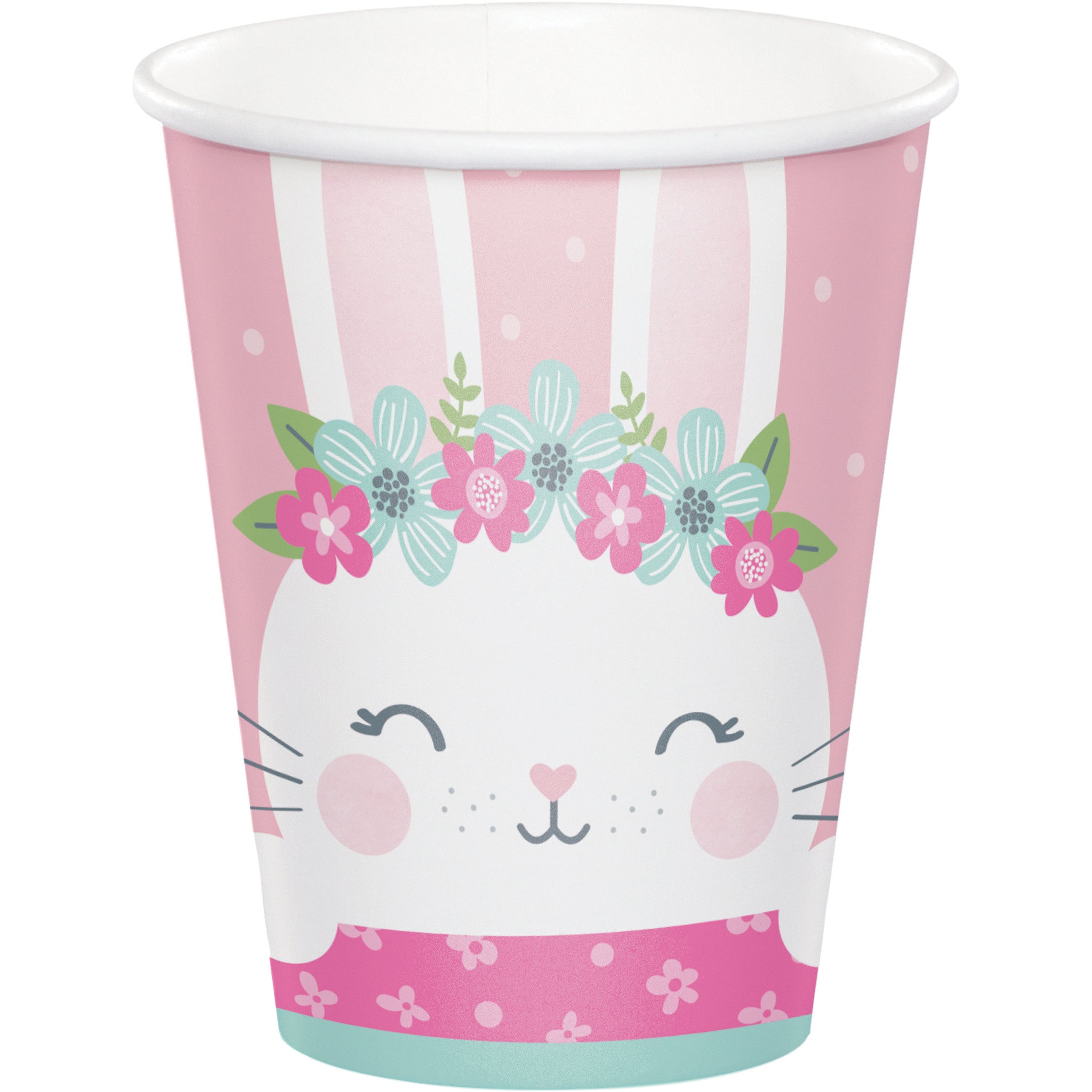 Vaso 9 oz. Conejita x 8 UND