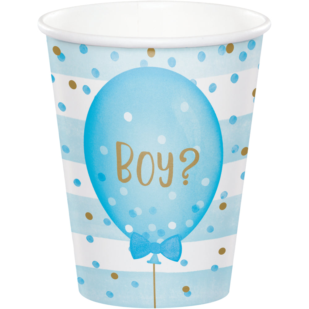 Vasos Revelación Boy? Girl? 9 onz. x 8 UND