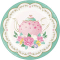 Plato Floral Tea Party 17.7cm x 8 UND