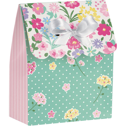Cajita de sorpresa Floral Tea Party x 12 UND