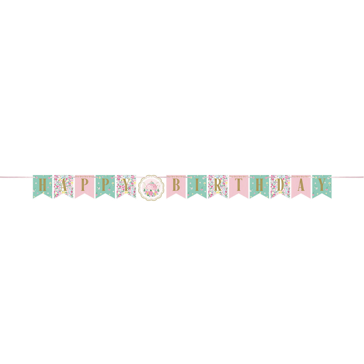 Kit de Fiesta Floral Tea Party