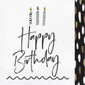 servilleta elegante happy birthday adultos 