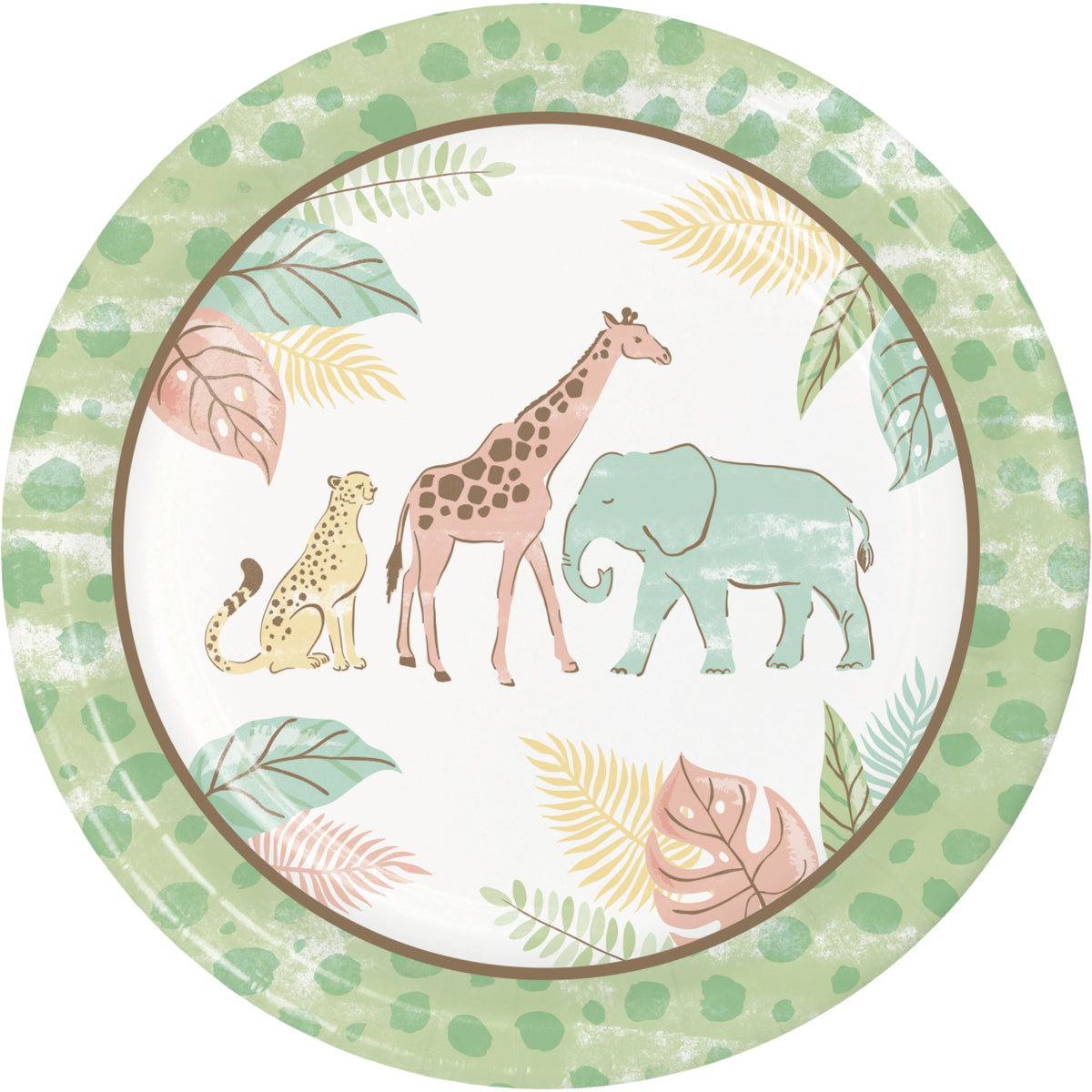 Plato grande Safari bebé 22.2cm