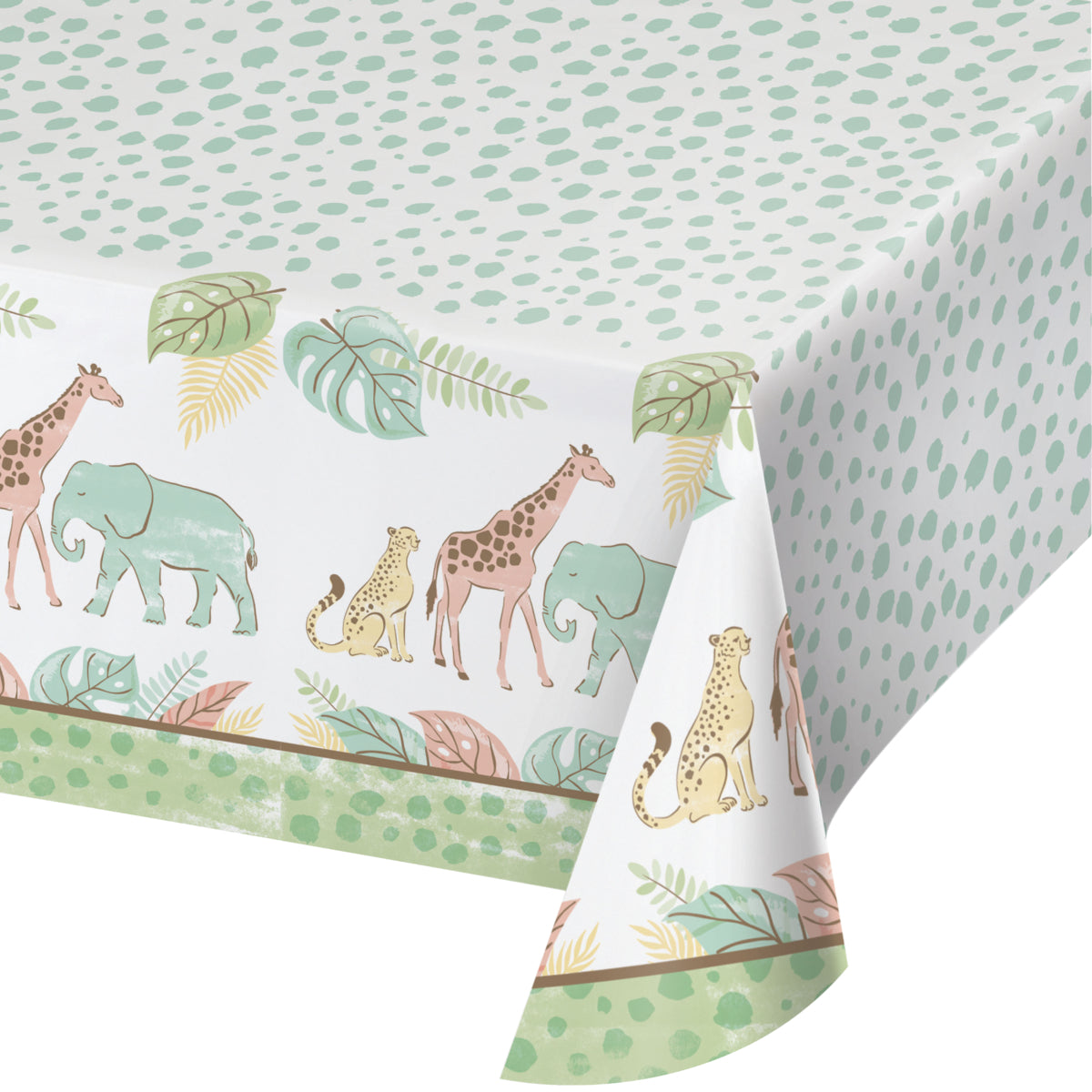 Mantel de papel Safari Bebé