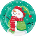 Plato Navidad Frosty 17.7cm x 8 UND
