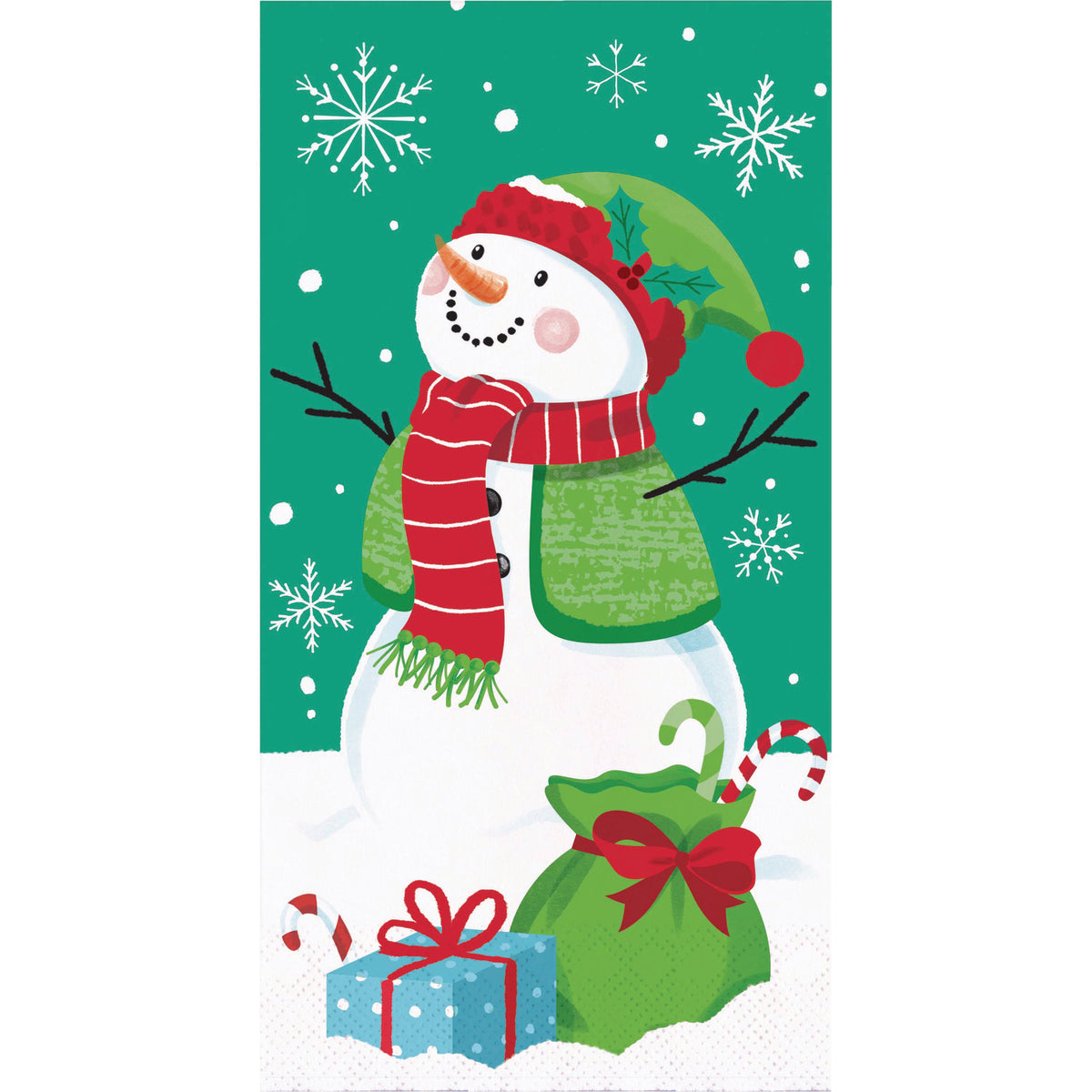 Toallas de manos Frosty Friends x 16 UND