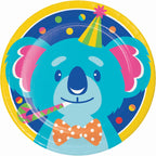 Platos Party Animals surtidos 17.7cm x 8 UND