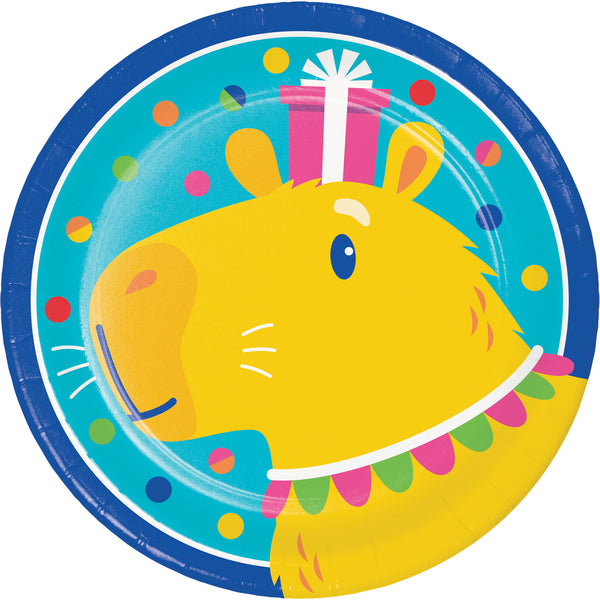 Platos Party Animals surtidos 17.7cm x 8 UND