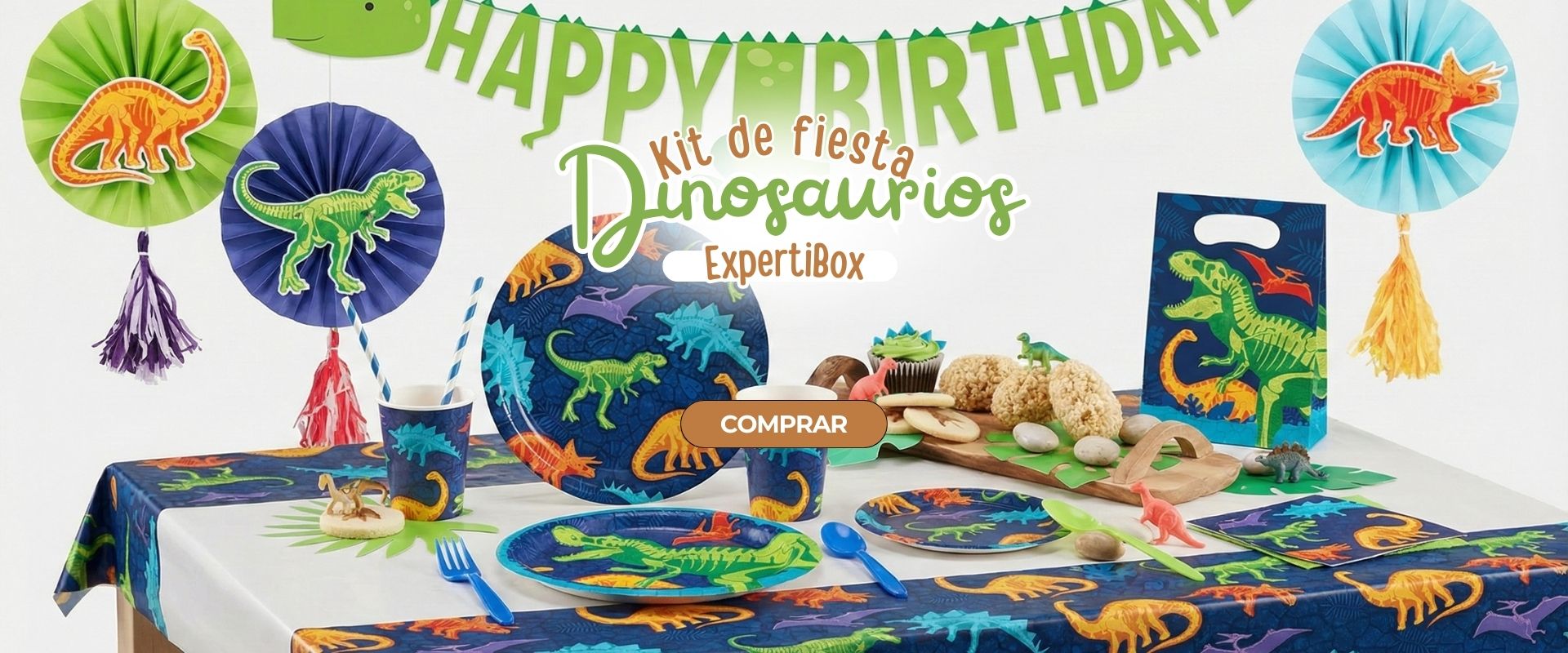Kit de Fiesta Dinosaurios