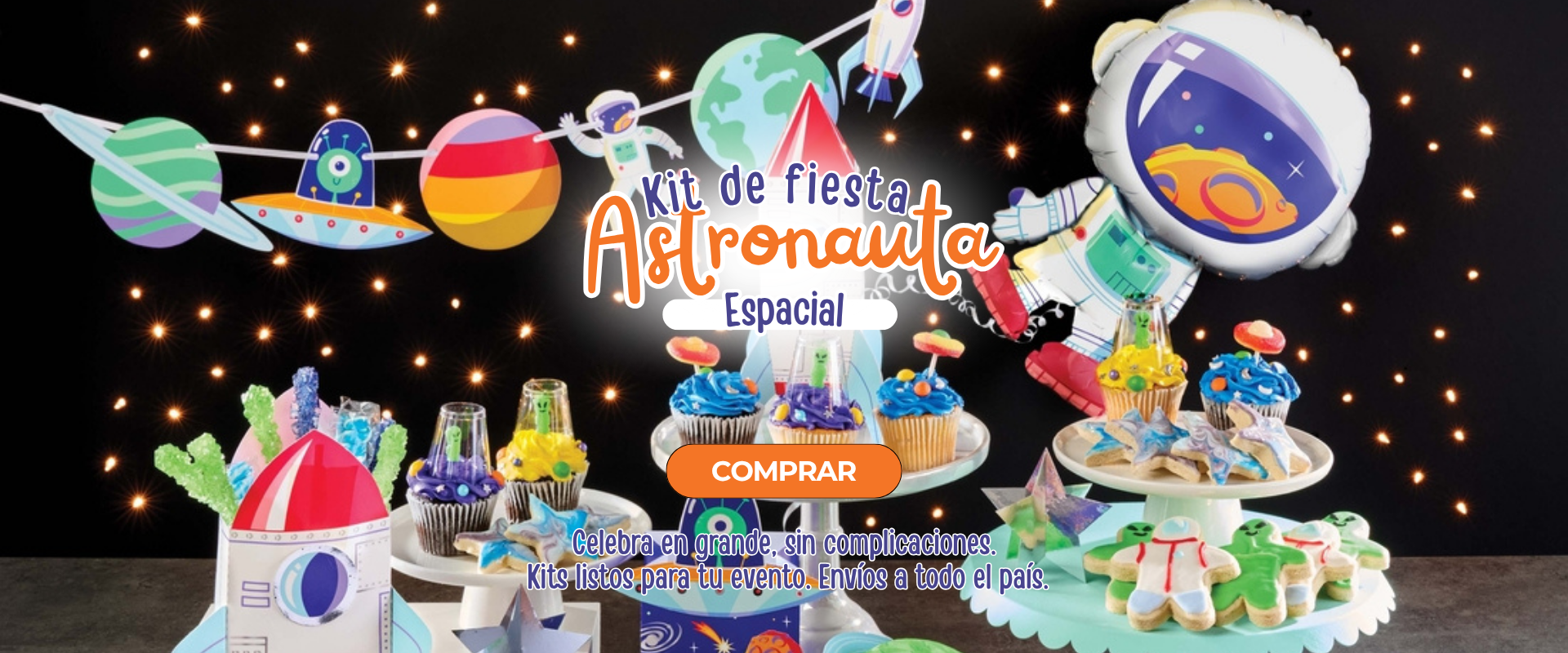 Kit de Fiesta Astronauta Espacial