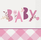 Kit Baby Shower Baby Girl Elefante