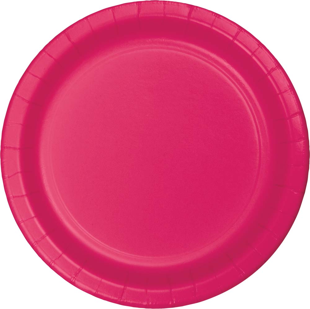 Plato unicolor magenta x 17.4cm