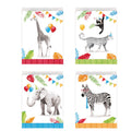 Bolsas de sorpresa Safari con mico, jirafa y elefante | Souvenirs infantiles