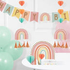 Centro de mesa Arcoiris boho x 1 UND