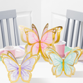 Centro de mesa figura mariposas x 3 UND