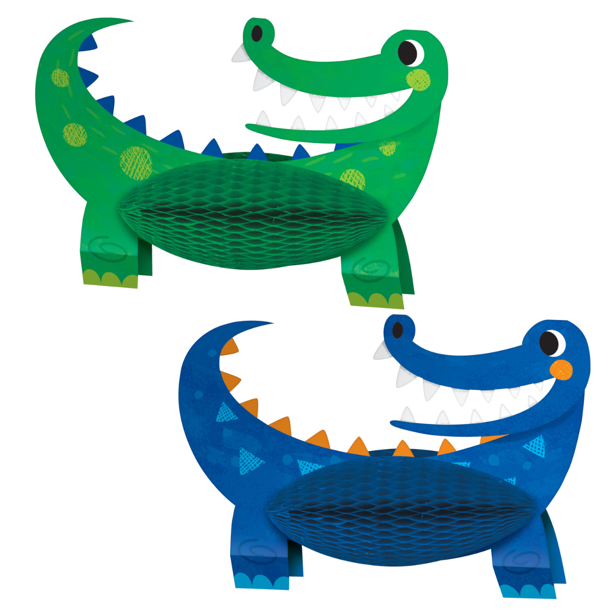 Centro de mesa figuras Cocodrilo x 2 UND
