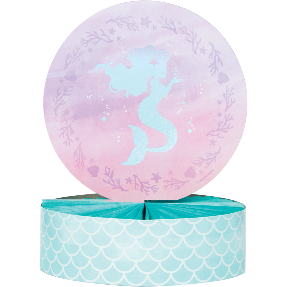 Centro de mesa figura Sirena x 1 UND