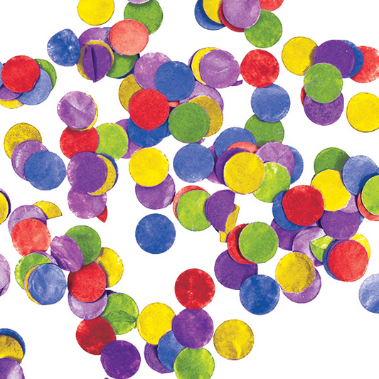 Confetti multicolor papel
