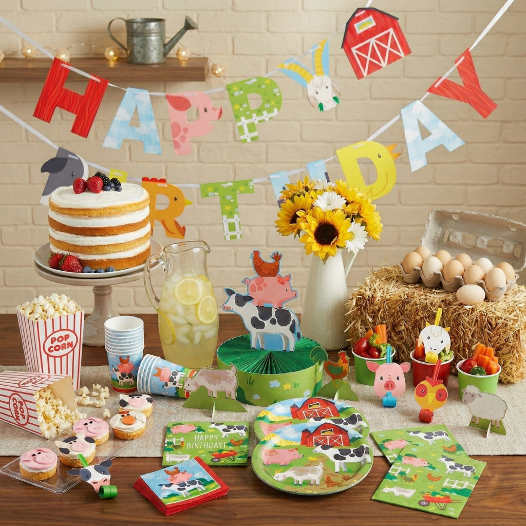 Kit de Fiesta animales de la granja