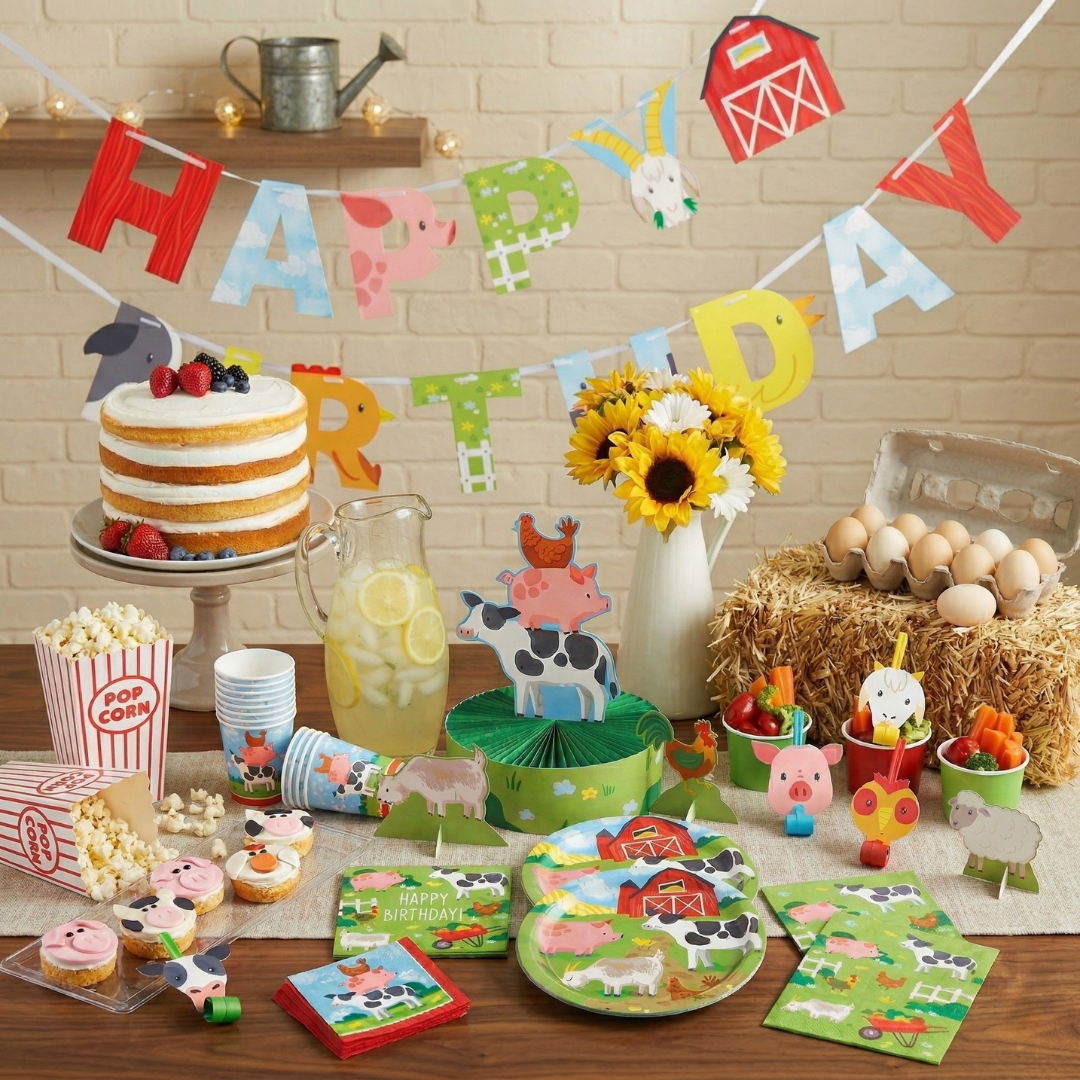 Kit de Fiesta animales de la granja