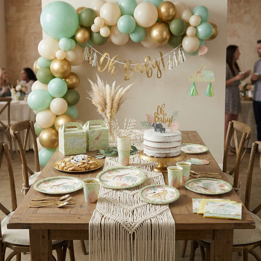 Kit Baby Shower Safari Bebé