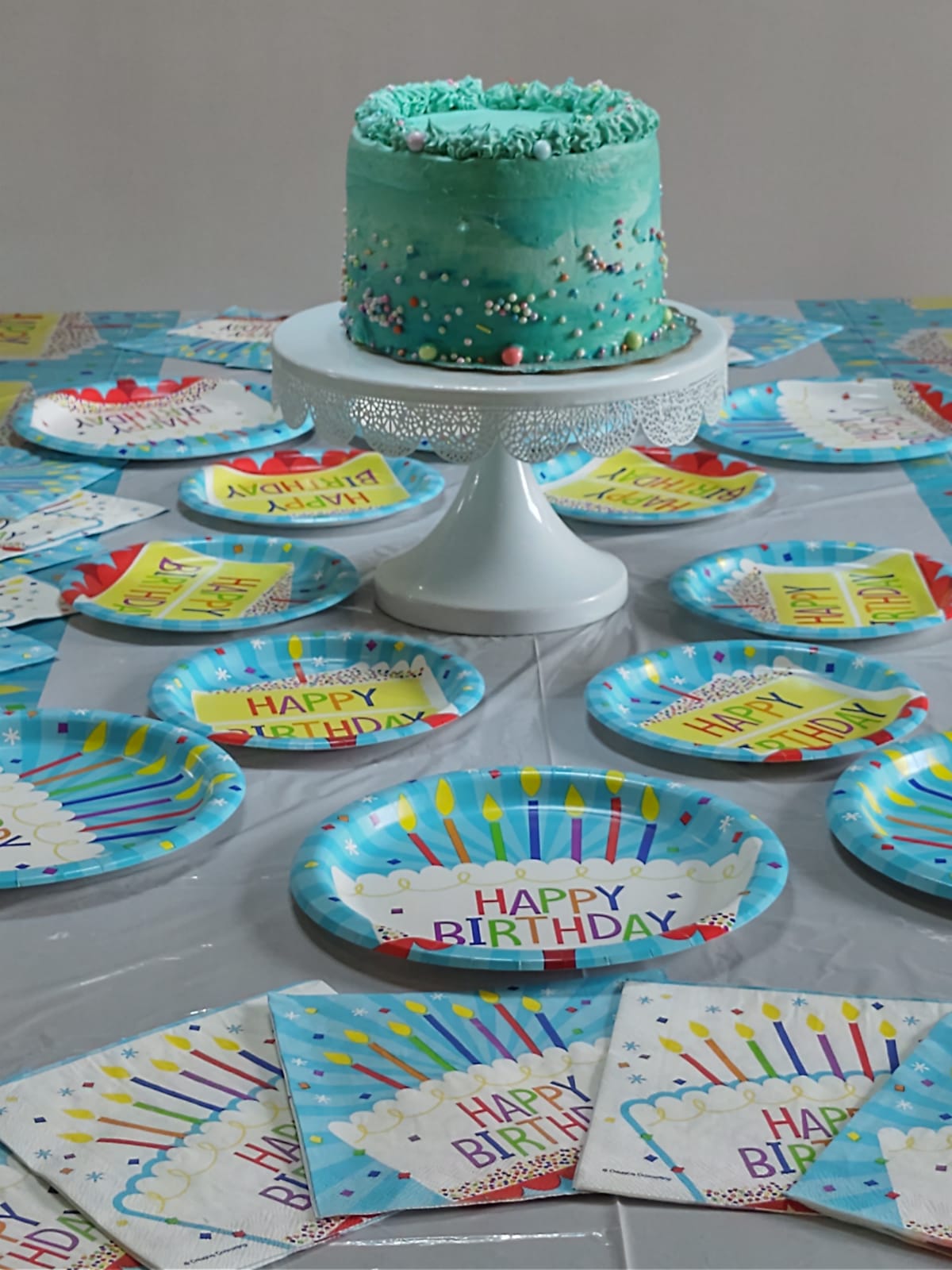 Kit de Fiesta Cumpleaños adulto Cake Birthday