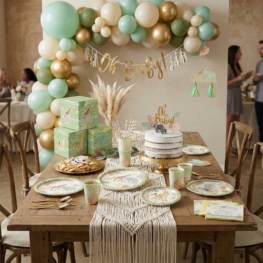 Kit Baby Shower Safari Bebé