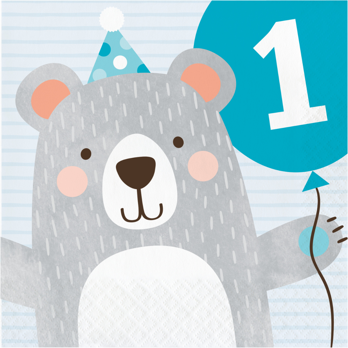 Servilletas grandes fiesta Oso polar 1 x 16 UND