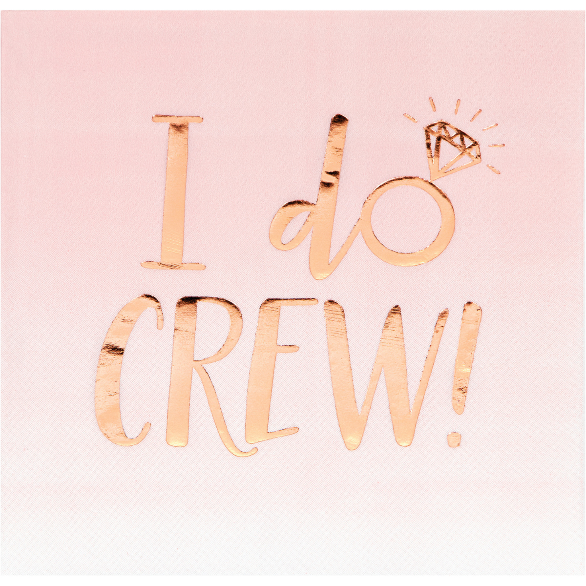 Servilletas pequeñas Bride to Be | I do Crew