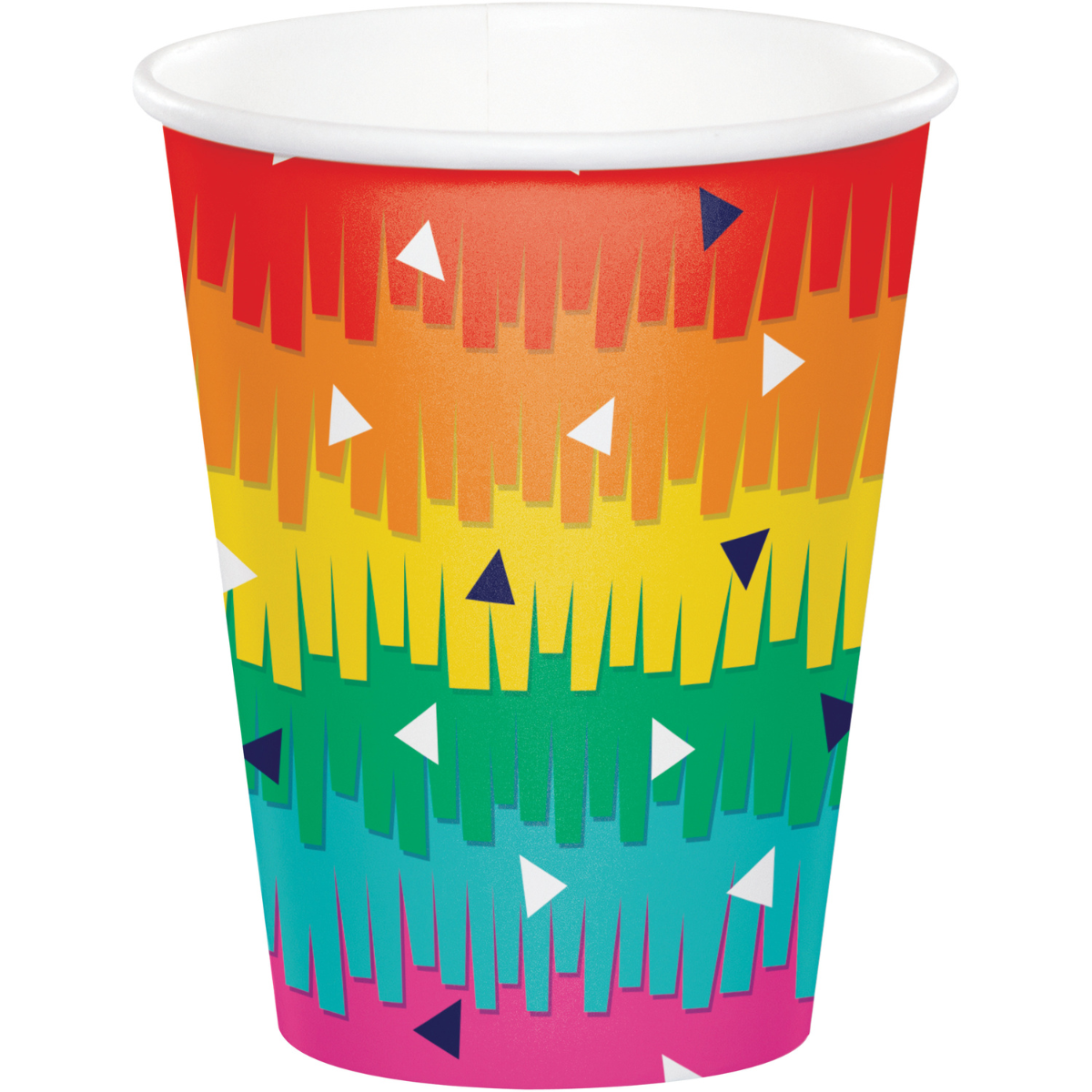 Vasos Fiesta Mexicana 9 onz. x 8 UND