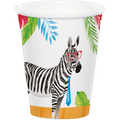 Vasos 9 onz. animales safari x 8 UND